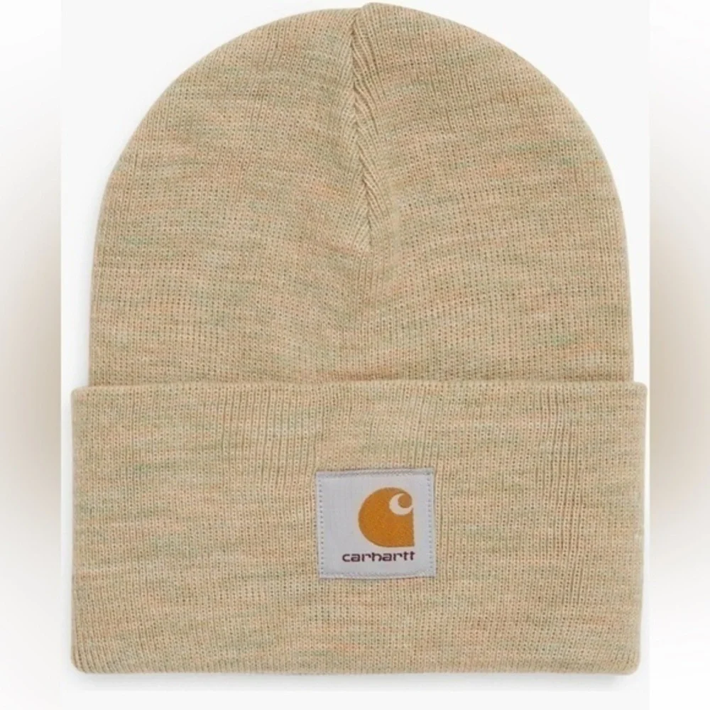 Carhartt Work In Progress Heather Knit Watch Hat NWT Leathe Heather Beanie
